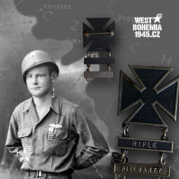 Originální odznak odbornosti MARKSMAN - RIFLE - FIELD ARTILLERY